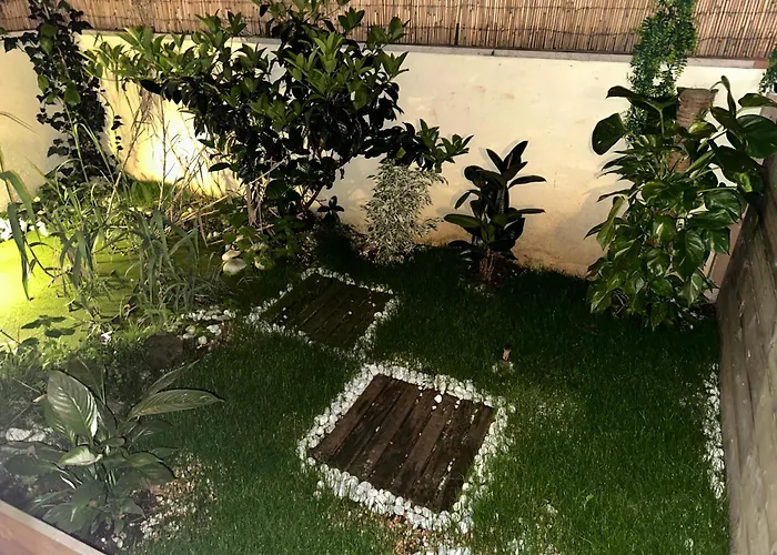 Apartment House Garden