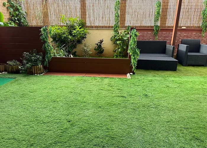 Apartment House Garden